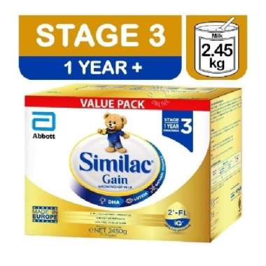 Similac Singapore 2FL Stage 3 GAIN 7X350G Box