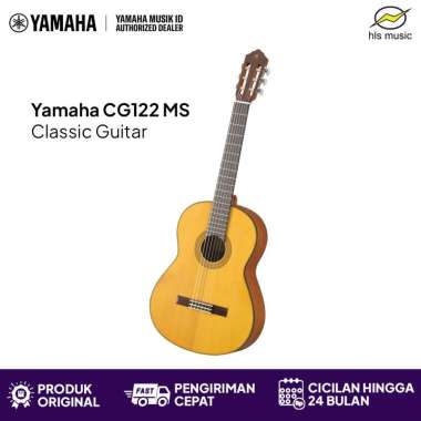Yamaha CG122 MS / MC Gitar Klasik Solid Top Original CG122MS