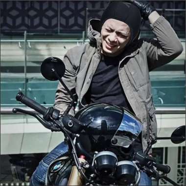 Fit Skull Cap Inner - Kupluk helm - Masker kepala - Hair Cap Helm - Bungkus kepala - Penutup rambut 