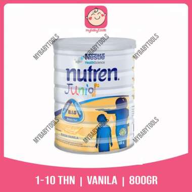 NUTREN JUNIOR 800gr Susu Pertumbuhan Vanila 1-10 tahun