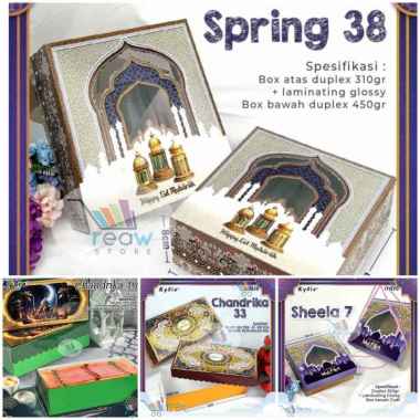 Aneka Kotak Kardus Box Toples Kue Kering Bolu Idul Fitri lebaran Autumn 13