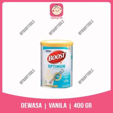 NESTLE BOOST Optimum Susu Nutrisi Vanila Dewasa dan Lansia 400gr