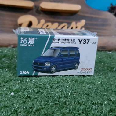 Diecast Miniatur Suzuki Karimun biru skala 1:64