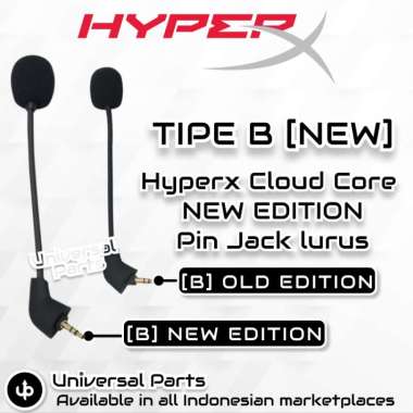 Mic HyperX Cloud Core New Edition Headset Gaming Headset Microphone Busa Mic HyperX