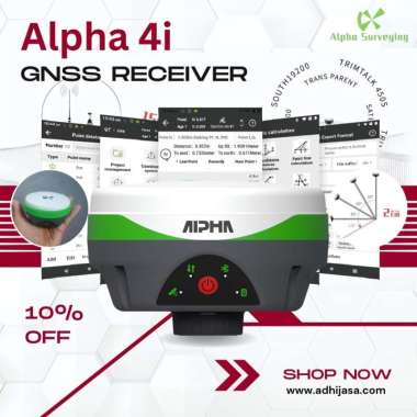 GPS RTK Alpha 4i GNSS Geodetik Statik Original Product Bergaransi Resmi