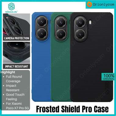 Case Xiaomi Poco X7 Pro 5G NILLKIN Frosted Pro Hybrid Casing Green