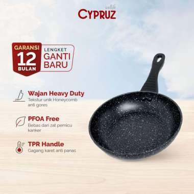 Cypruz Marble Series Honey Comb: Fry Pan 6X1 20cm