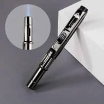 BOREAL Korek Api Gas Turbo Jet Torch Lighter - Kuat dan Stabil, Mudah Diisi Ulang - Desain Elegan IH