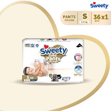 Promo Harga Sweety Gold Pants S36 36 pcs - Blibli