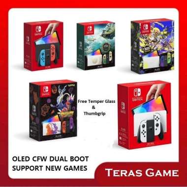 Nintendo Switch Oled CFW 128GB Oled White