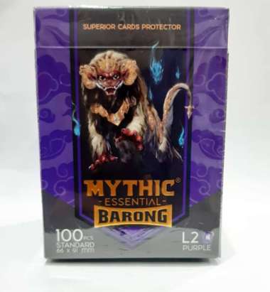 Mythic Essential Premium Sleeve Barong L2 Standard Size (66x91mm) Purple