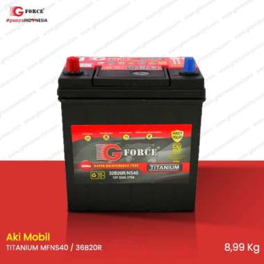 Aki Mobil G Force Titanium NS40 MF
