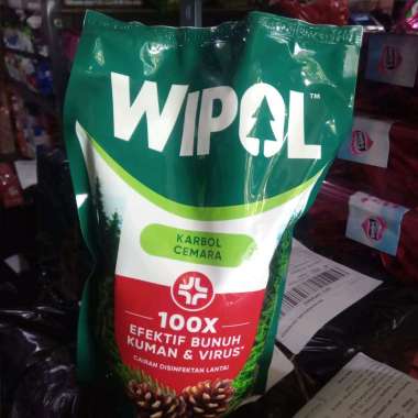 [ 1 karton ] Wipol Karbol Cemara 750 ml pembersih lantai 750ml