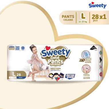 Promo Harga Sweety Gold Pants L28 28 pcs - Blibli