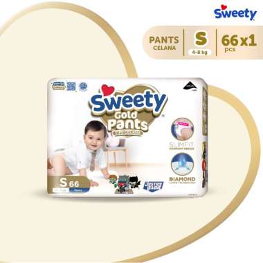 Promo Harga Sweety Gold Pants S66 66 pcs - Blibli