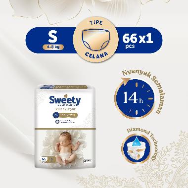 Promo Harga Sweety Gold Pants S66 66 pcs - Blibli