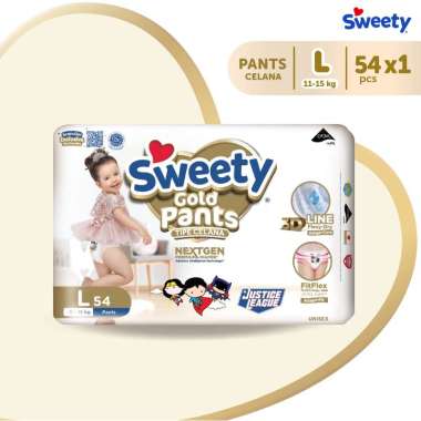 Promo Harga Sweety Gold Pants L54 54 pcs - Blibli