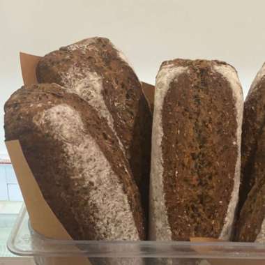 Fresh Black Rye Bread 1 Loaf