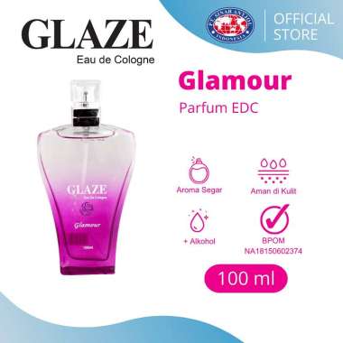 Glaze Eau De Cologne Glamour Parfum Wanita [100 mL]