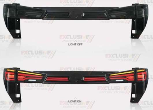 STOPLAMP & TRUNKLID TOYOTA INNOVA REBORN V1 SMOKE NON CEREMONY STOPLAMP + TRUNKLID
