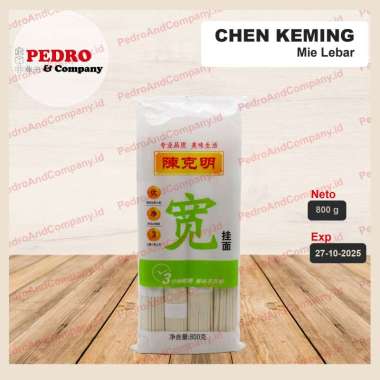 Chen keming WIDE Noodle 800 gram isi 4 ikat mie lebar china