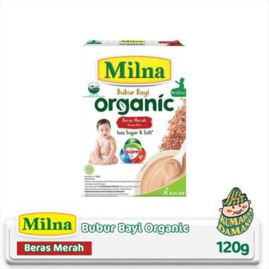 Milna Bubur Bayi Organic Beras Merah
