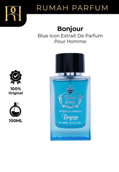 Bonjour Blue Icon Extrait De Parfum Pour Homme 100 ML
