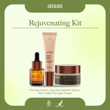 [Bundling] Amura Rejuvenating Kit Pro Age Serum + Night Pro-Age Cream + Eye Serum