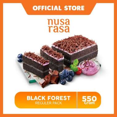 Bolu Nusa Rasa Blackforest - Reguler Pack (550 gr)