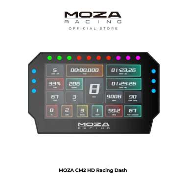 MOZA Racing CM2 HD Dashboard For R3/R5/R9/R12/R16/R21 WheelBase Dash | Accessories Simulator