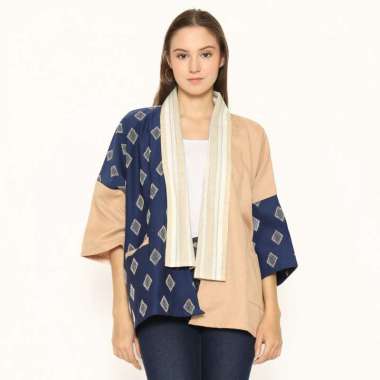 Blazer Wanita - Bhatara Batik Tatiana Blazer L-XL Beige 5870