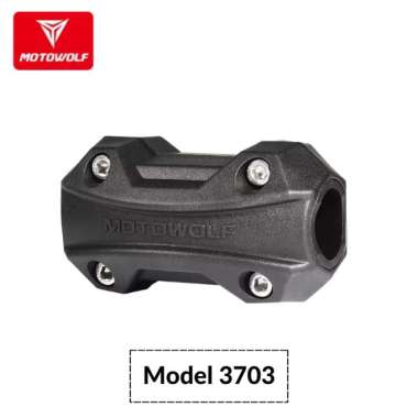Motowolf Bumper Crashbar Protector Pelindung Crashbar AGNA ADV 160 Hitam 3703