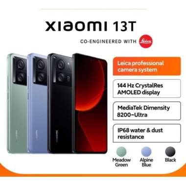Xiaomi 13T 12/256 Garansi Resmi