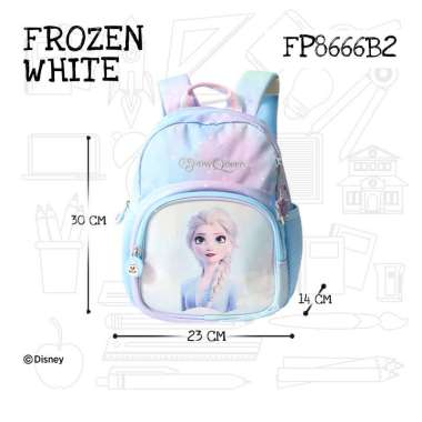 Goto Unito X Disney Marvel Tas Sekolah Backpack Ransel Bag Anak TK SD FP8666B2 FROZEN