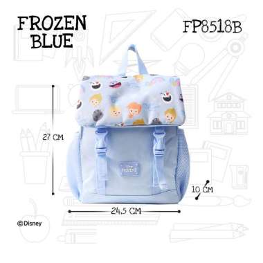Goto Unito X Disney Marvel Tas Sekolah Backpack Ransel Bag Anak TK SD FP8518B FROZEN