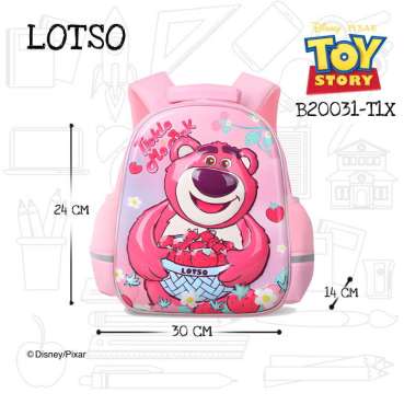 Goto Unito X Disney Marvel Tas Sekolah Backpack Ransel Bag Anak TK SD B20031-T1X LOTSO