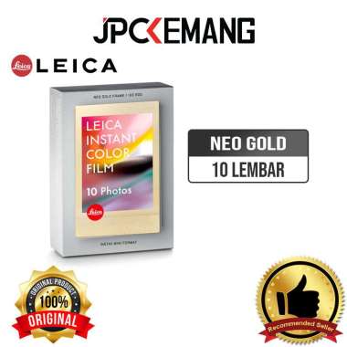 JPC KEMANG Leica Sofort Color Film Pack Instant Paper Refill Kamera Instan GARANSI RESMI Neo Gold 19