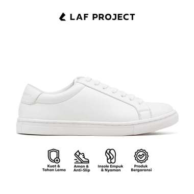 LAF Project Royale Sepatu Sneakers Polos Casual 40 White