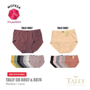 Tally 8807 ; 8874 CD Celana Dalam Wanita | Bahan Rajut | Stretch Free Size Fit XL - XXL 8807 - Ungu 