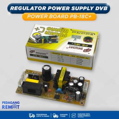 Regulator Power Supply DVB Parabola PCB Power Board DVB Receiver 18C+