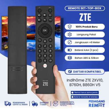 Remot Remote Parabola STB Indihome UseeTv ZTE ZXV10-B760H Android IR