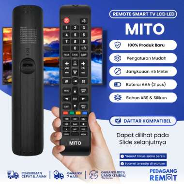 Remot Remote TV Mito LCD LED Android Smart TV 2411 Multi Universal