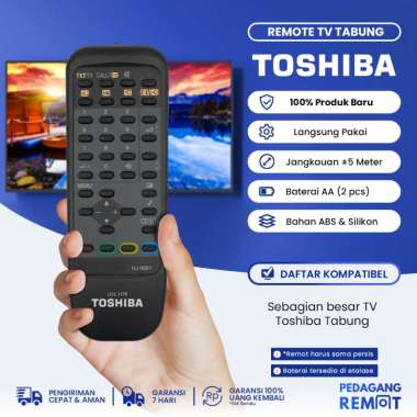 Remot Remote TV Toshiba Tabung Bomba CT-9881