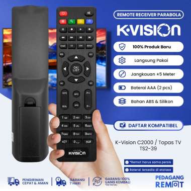 Remote Receiver TV Parabola K-Vision C2000 / K Vision C 2000 / Kvision