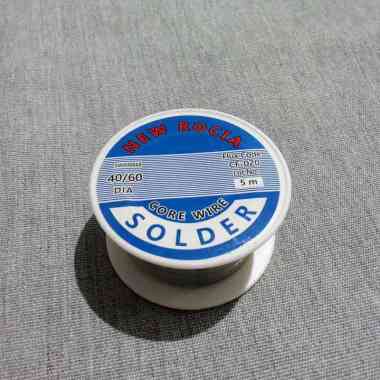 Timah Solder 5 Meter 0.8 mm Timah Gulung 5M 0.8mm