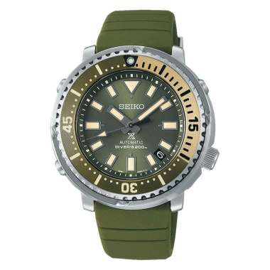 Original 100%!! Seiko Prospex Automatic ASRPF83K1 Baby Tuna Urban Safari Green Dial Garansi Resmi