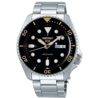 Original 100%!! SEIKO 5 Sport SRPD57K1 Jam Tangan Pria Automatic dial black SRPD57 garansi resmi