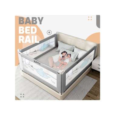 Goto Guardy Baby Bedrail Pembatas Pengaman Pagar Kasur Tidur Bayi 180 CM