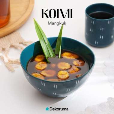 Dekoruma KOIMI Mangkuk Keramik / Bowl 15 cm