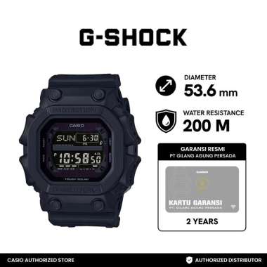 Casio G-Shock Solar Powered Jam Tangan Pria GX-56BB-1DR Black